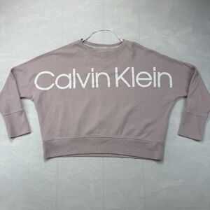Calvin Klein Performance Women's XL Mauve Logo Sweatshirt